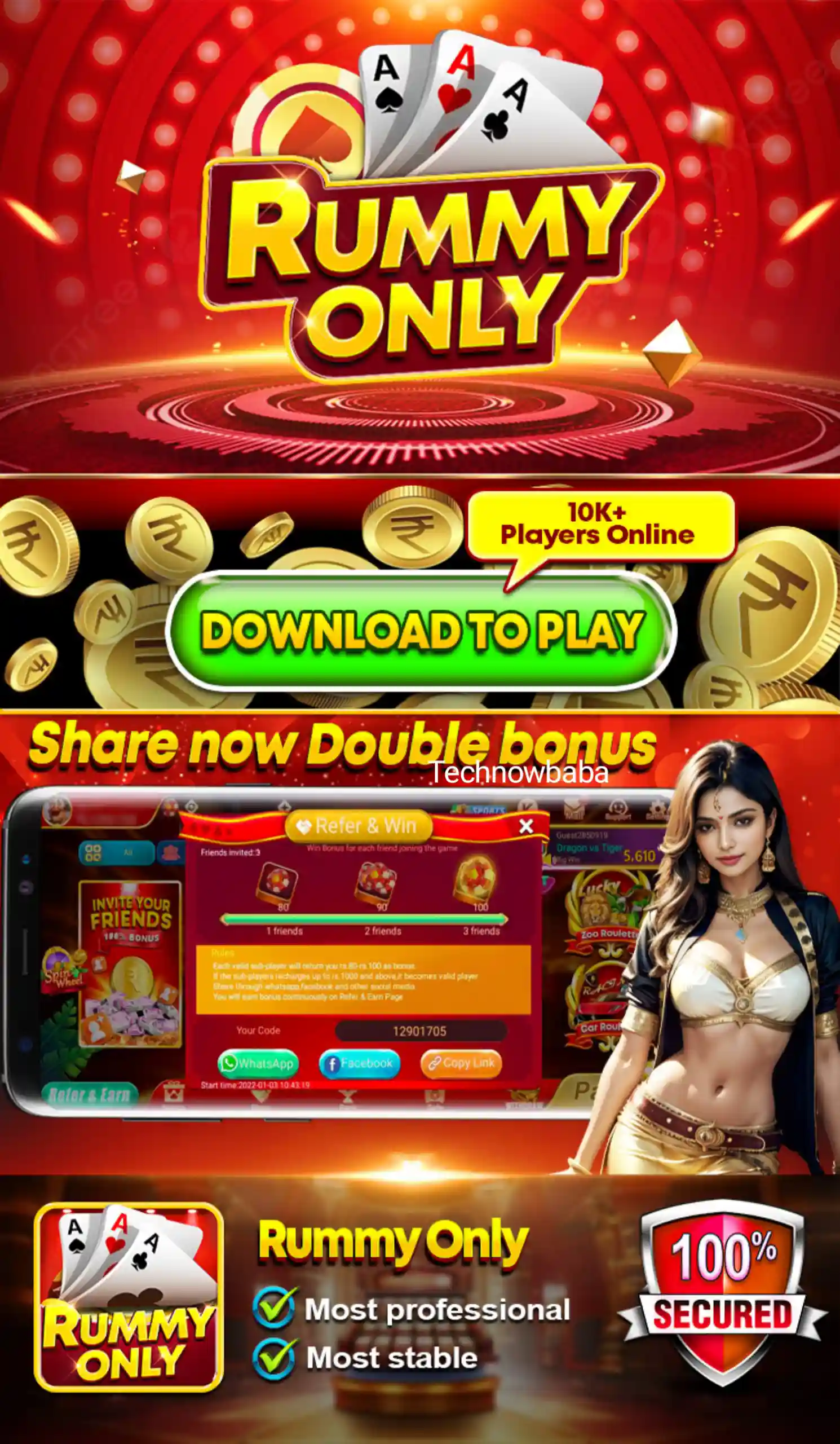 Rummy Only App Download Tech Now Baba