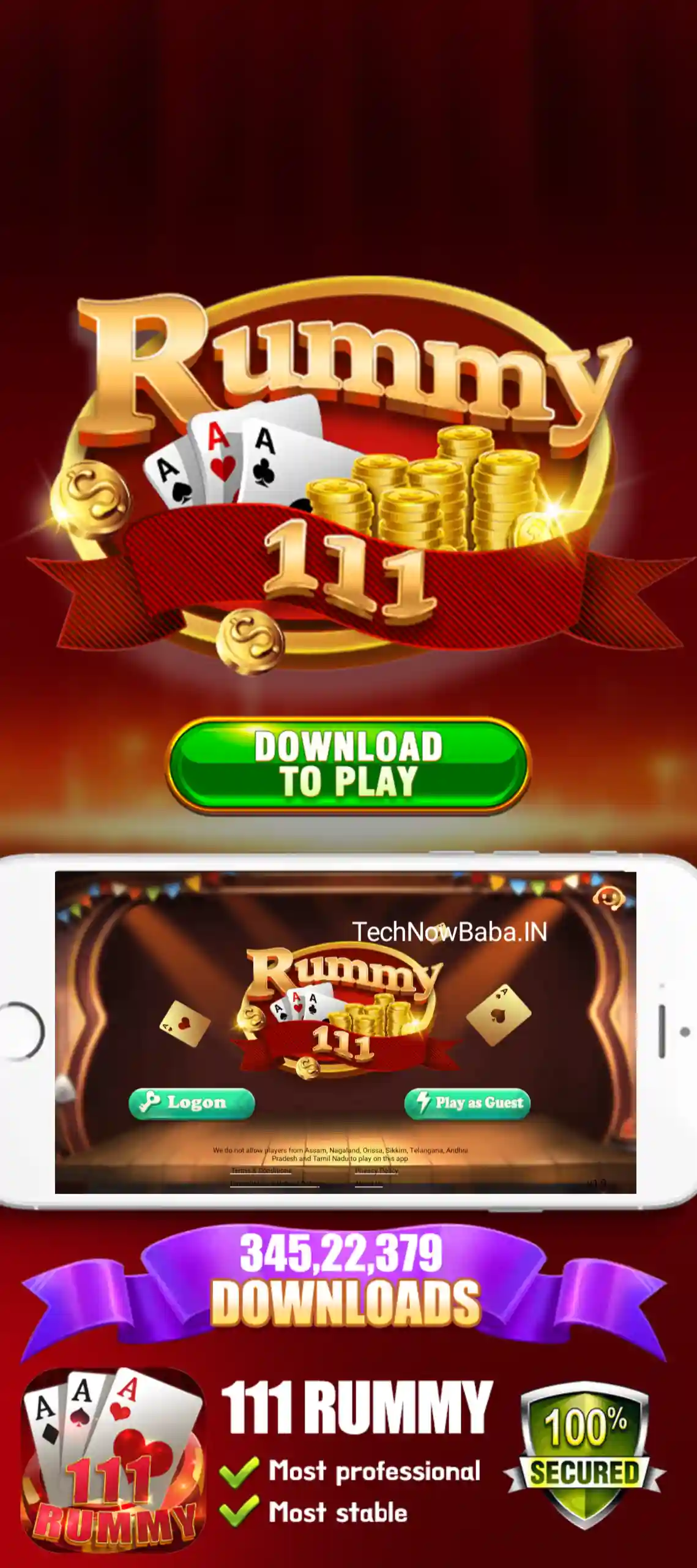 111 Rummy App Download Tech Now Baba