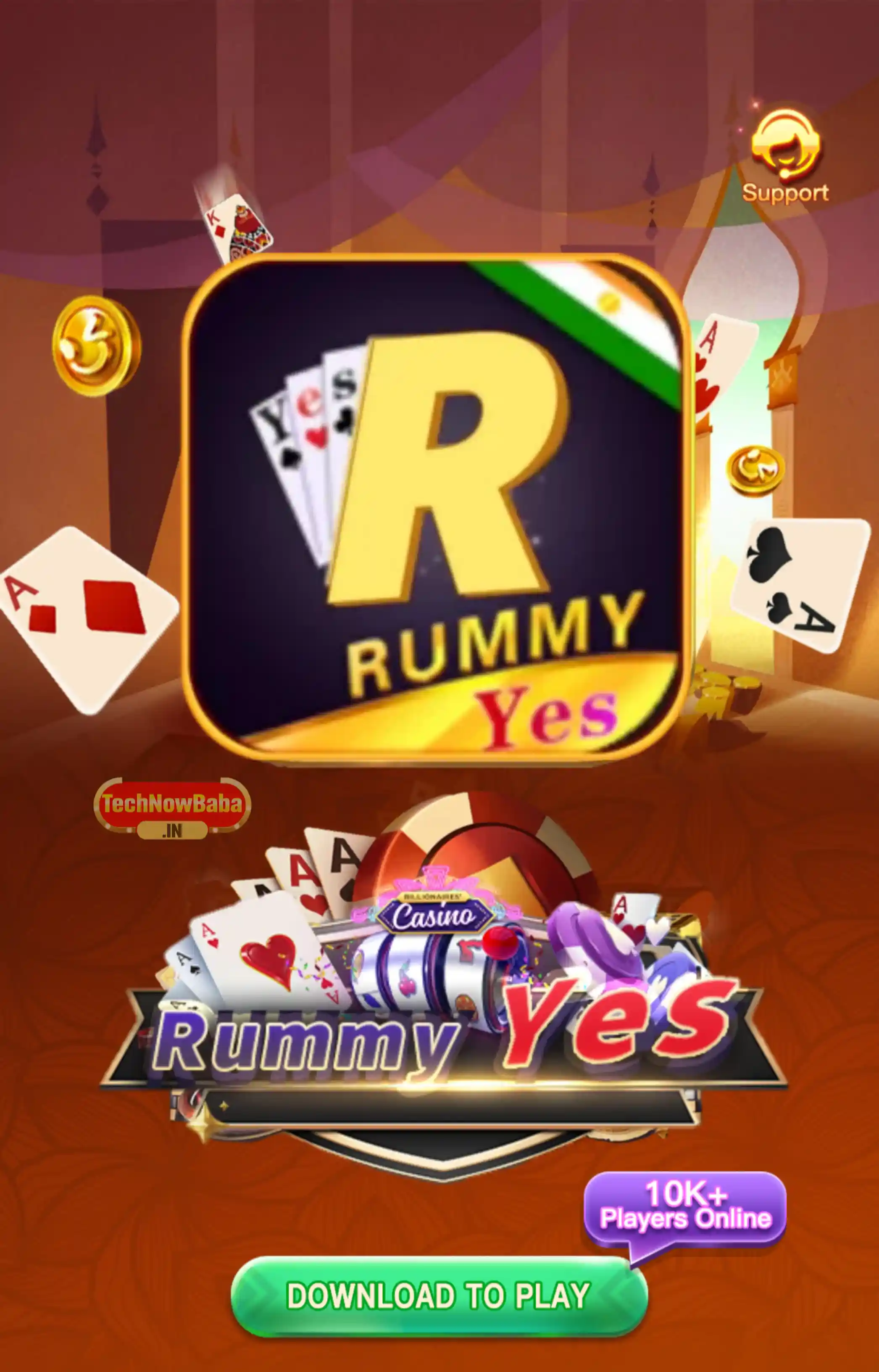 Rummy Yes App Download - Tech Now Baba All Rummy App